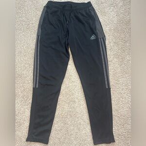 Adidas Black and Gray Athletic joggers